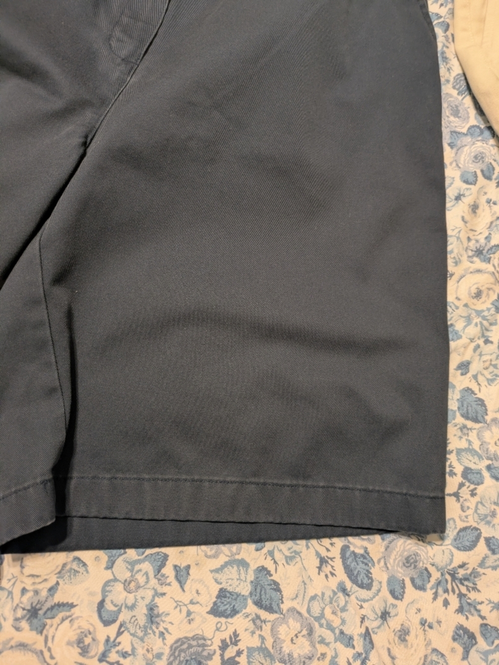 L.L. Bean Women's Bermuda Shorts - Navy and Khaki - Picture 7 of 11